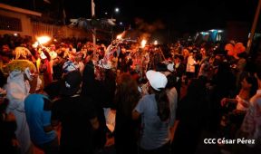 Así fueron recorridas las calles de Masaya por el tradicional desfile de los Agüizotes