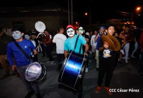 Así fueron recorridas las calles de Masaya por el tradicional desfile de los Agüizotes