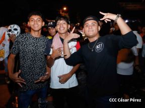 Así fueron recorridas las calles de Masaya por el tradicional desfile de los Agüizotes