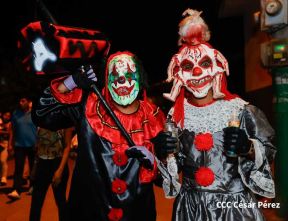 Así fueron recorridas las calles de Masaya por el tradicional desfile de los Agüizotes