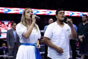 "Noche de Campeones" en el Polideportivo Alexis Argüello en Managua