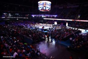 "Noche de Campeones" en el Polideportivo Alexis Argüello en Managua