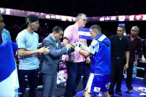 "Noche de Campeones" en el Polideportivo Alexis Argüello en Managua