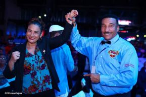 "Noche de Campeones" en el Polideportivo Alexis Argüello en Managua