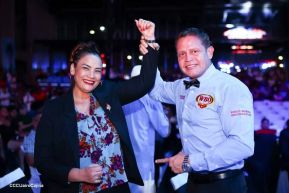 "Noche de Campeones" en el Polideportivo Alexis Argüello en Managua