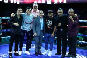 "Noche de Campeones" en el Polideportivo Alexis Argüello en Managua