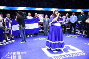 "Noche de Campeones" en el Polideportivo Alexis Argüello en Managua