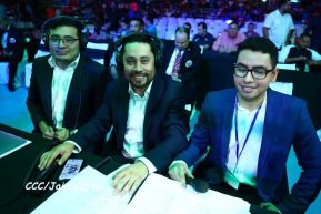 "Noche de Campeones" en el Polideportivo Alexis Argüello en Managua