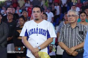 "Noche de Campeones" en el Polideportivo Alexis Argüello en Managua