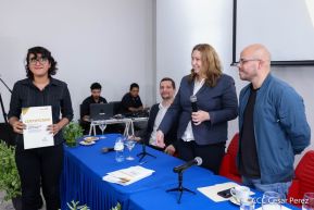 Comunicadores de la Agencia Sputnik con  Medios del Poder Ciudadano