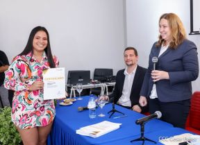 Comunicadores de la Agencia Sputnik con  Medios del Poder Ciudadano