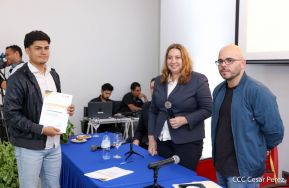 Comunicadores de la Agencia Sputnik con  Medios del Poder Ciudadano