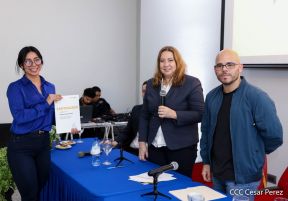 Comunicadores de la Agencia Sputnik con  Medios del Poder Ciudadano