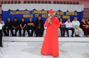 Miles de boaqueños recibieron al cardenal Leopoldo José Brenes