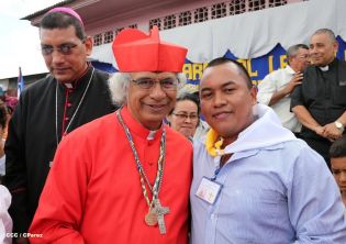 Miles de boaqueños recibieron al cardenal Leopoldo José Brenes