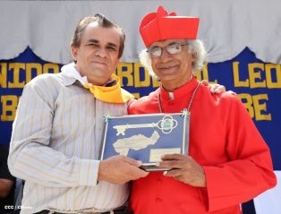 Miles de boaqueños recibieron al cardenal Leopoldo José Brenes