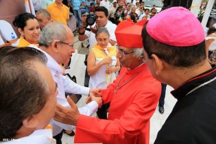 Miles de boaqueños recibieron al cardenal Leopoldo José Brenes