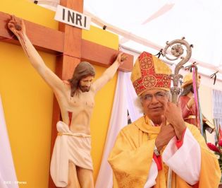Miles de boaqueños recibieron al cardenal Leopoldo José Brenes