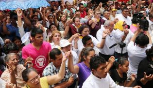 Miles de boaqueños recibieron al cardenal Leopoldo José Brenes