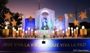 Conozca los altares en honor a la Purísima en la Avenida de Bolívar a Chávez