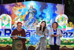 Conozca los altares en honor a la Purísima en la Avenida de Bolívar a Chávez