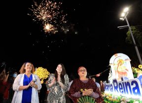 Conozca los altares en honor a la Purísima en la Avenida de Bolívar a Chávez