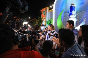 Conozca los altares en honor a la Purísima en la Avenida de Bolívar a Chávez