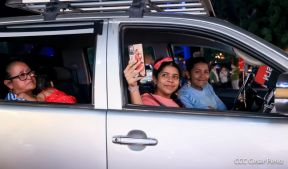 Conozca los altares en honor a la Purísima en la Avenida de Bolívar a Chávez