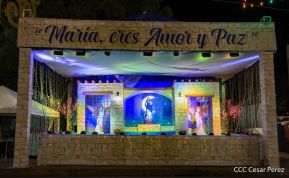 Conozca los altares en honor a la Purísima en la Avenida de Bolívar a Chávez