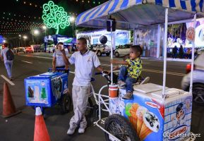 Conozca los altares en honor a la Purísima en la Avenida de Bolívar a Chávez
