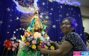 ¿Quién causa tanta alegría? ¡La Concepción de María!