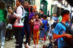 ¿Quién causa tanta alegría? ¡La Concepción de María!