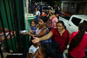 ¿Quién causa tanta alegría? ¡La Concepción de María!