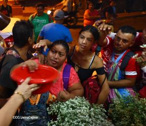 ¿Quién causa tanta alegría? ¡La Concepción de María!