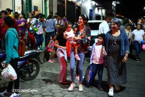 ¿Quién causa tanta alegría? ¡La Concepción de María!