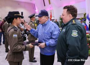 Acto de graduación de la Academia Militar del Ejército de Nicaragua