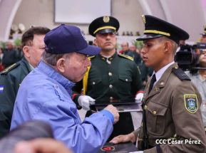 Acto de graduación de la Academia Militar del Ejército de Nicaragua