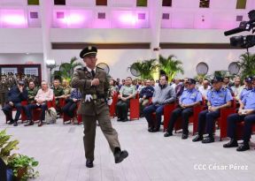 Acto de graduación de la Academia Militar del Ejército de Nicaragua