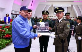 Acto de graduación de la Academia Militar del Ejército de Nicaragua