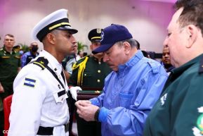 Acto de graduación de la Academia Militar del Ejército de Nicaragua