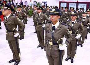 Acto de graduación de la Academia Militar del Ejército de Nicaragua