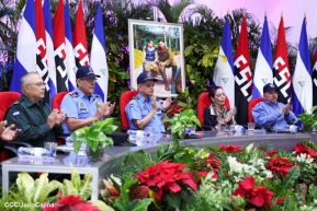 Acto de graduación de la Academia Militar del Ejército de Nicaragua