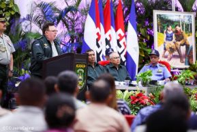 Acto de graduación de la Academia Militar del Ejército de Nicaragua