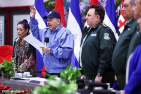 Acto de graduación de la Academia Militar del Ejército de Nicaragua