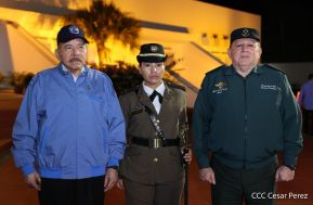 Acto de graduación de la Academia Militar del Ejército de Nicaragua