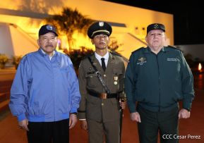Acto de graduación de la Academia Militar del Ejército de Nicaragua