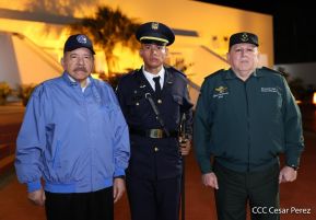 Acto de graduación de la Academia Militar del Ejército de Nicaragua
