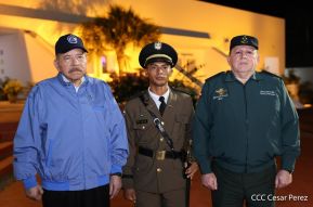 Acto de graduación de la Academia Militar del Ejército de Nicaragua