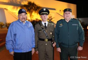 Acto de graduación de la Academia Militar del Ejército de Nicaragua