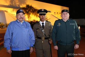 Acto de graduación de la Academia Militar del Ejército de Nicaragua